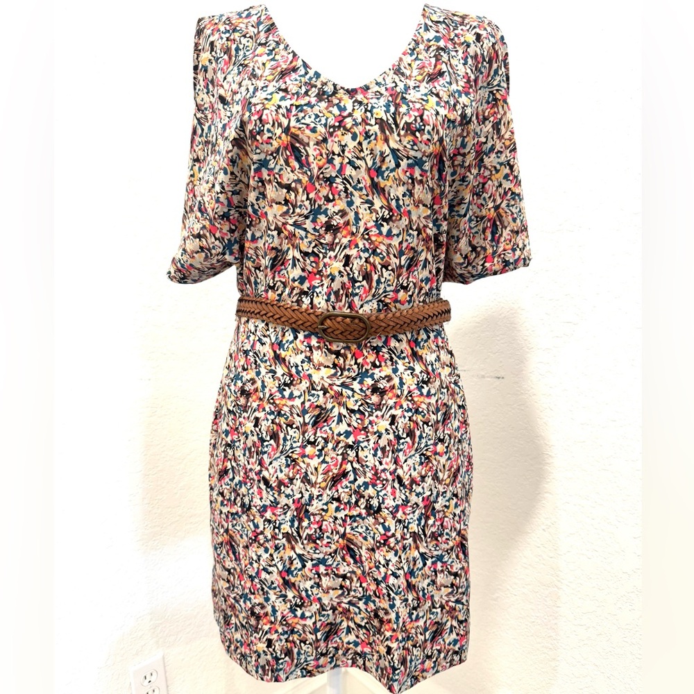 BCBGeneration Multicolor Floral Mini Dress